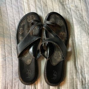 Womens black BOC sandals